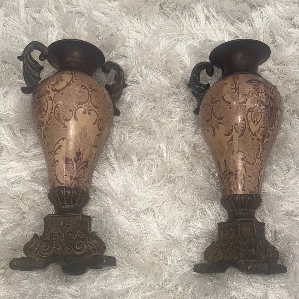 Elegant Brown Decorative Vases